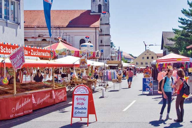 Eindrücke vom Adlberger Markt in Taufkirchen (Vils)