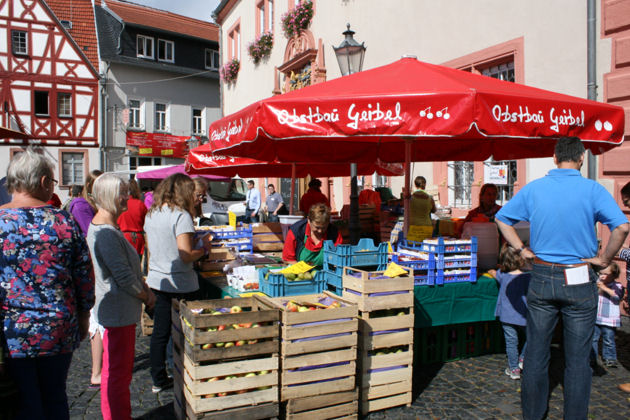 Impressionen vom Bauernmarkt in Groß-Umstadt