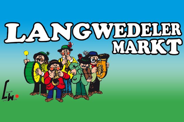 Immer am 2. Septemberwochenende findet der Langwedeler Markt statt.
