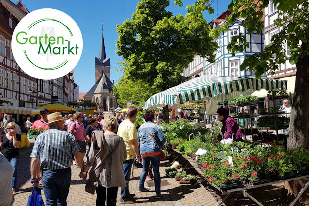 Impressionen vom Eichsfelder Gartenmarkt in Duderstadt