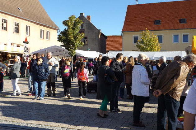 Impressionen vom Schafstädter Kräutermarkt in Bad Lauchstädt