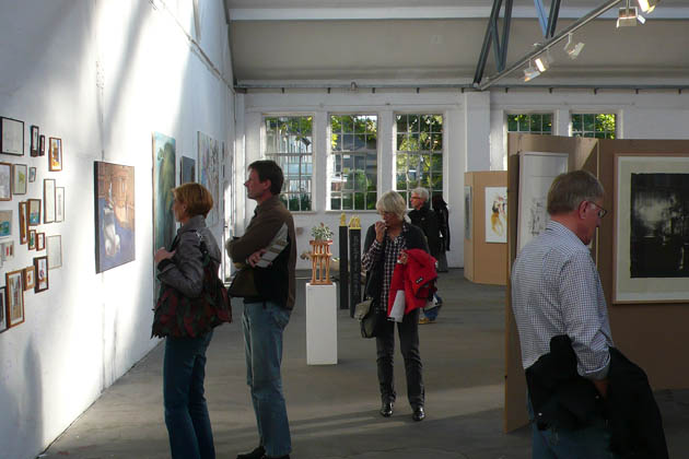 Eindrücke von der Kuboshow Kunstmesse in Herne